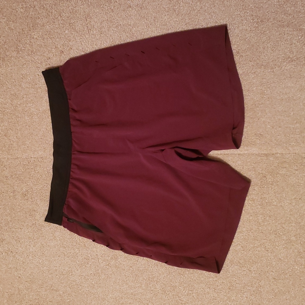 Ten Thousand Men's The Interval Maroon Linerless Shorts